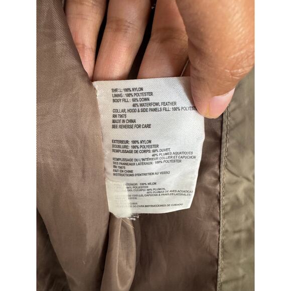 Michael Michael Kors Olive Green Down Puffer Jacket Small - Picture 3 of 11